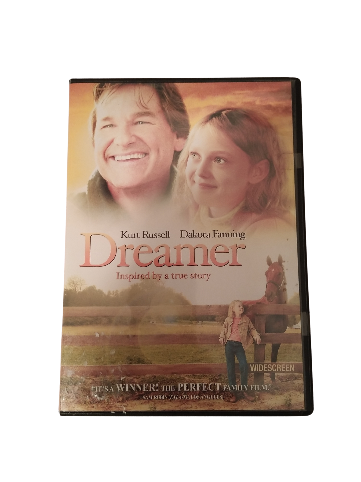 Dreamer: A Family Friendly Drama Starring Kurt Russell and Dakota Fanning - DVD