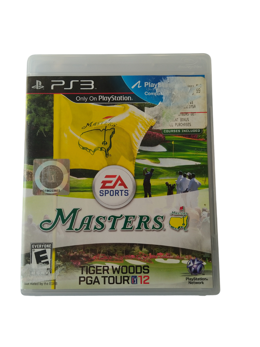 Tiger Woods PGA 12 Tour Masters - PS3