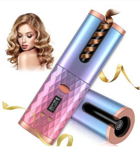 Rechargeable Automatic Hair Curler - Beautiful Curls with Almost No Effort!