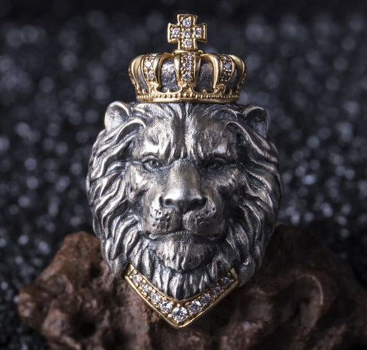 Vintage Style Lion Ring