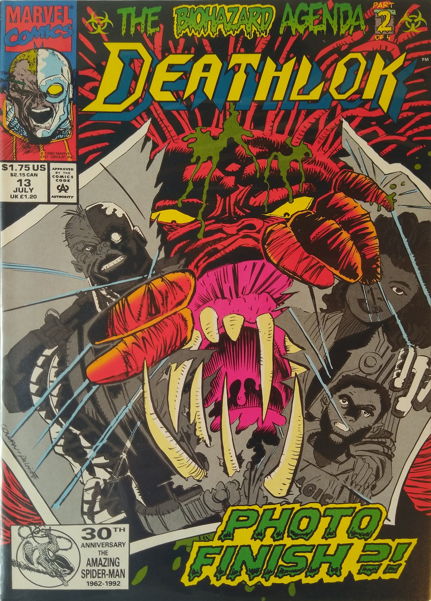 Deathlok: The Biohazard Agenda Part 2 of 4 #13 - Marvel Comics