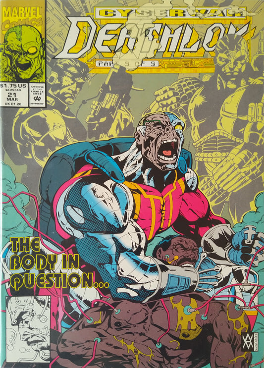 Deathlok: Cyberwar Part 5 of 5 #21 - Marvel Comics