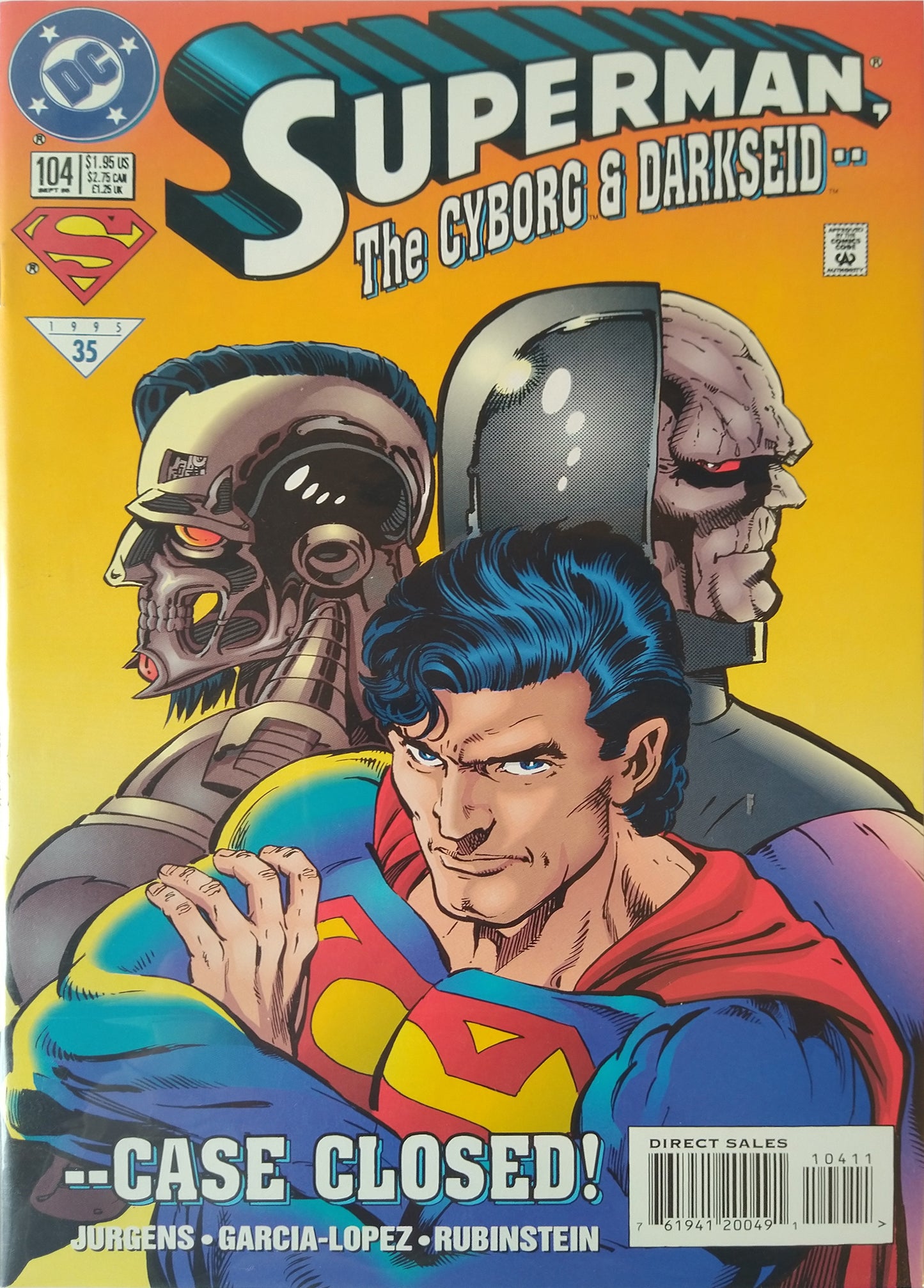 Superman: The Cyborg & Darkseid #104 - DC