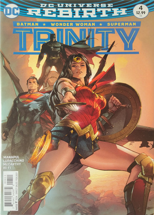 Trinity: Batman Wonder Woman Superman #4 - DC Universe Rebirth