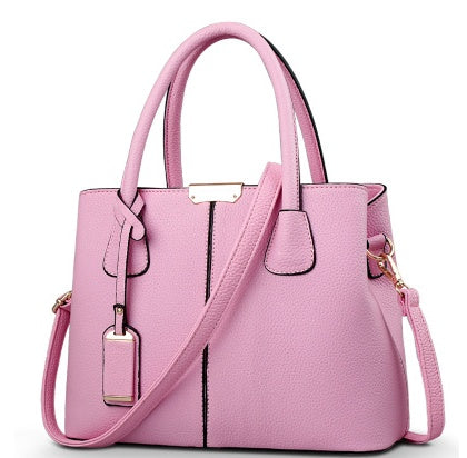 Beautiful Solid Color Shoulder Bag