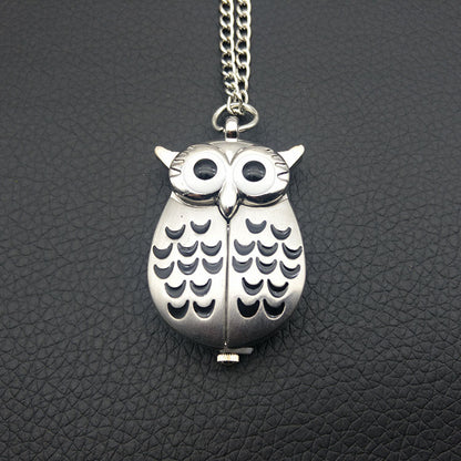 Cute Owl Pocket Watch - Two Color Options