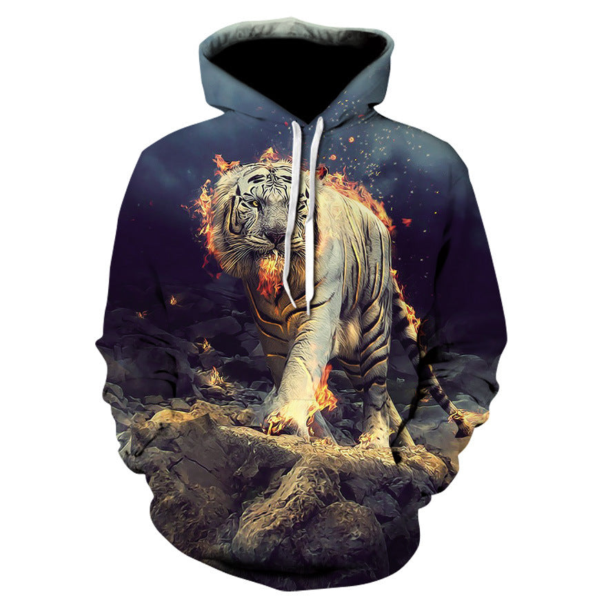 Blazing Tiger Hoodie