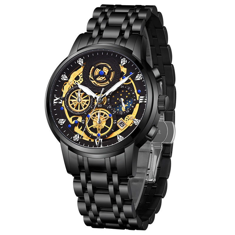 Men's Quartz Chronograph Watch - Get a Luxurious Look for Less!