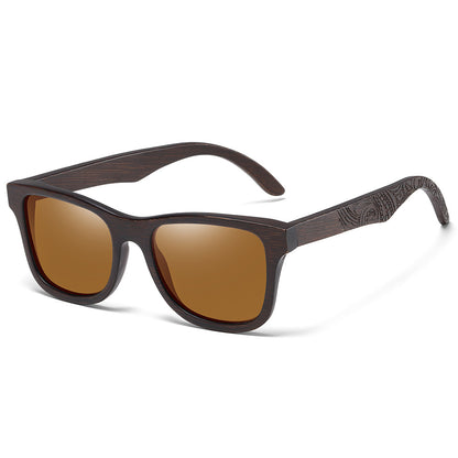 Sleek and Stylish Bamboo Sunglasses