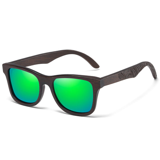 Sleek and Stylish Bamboo Sunglasses