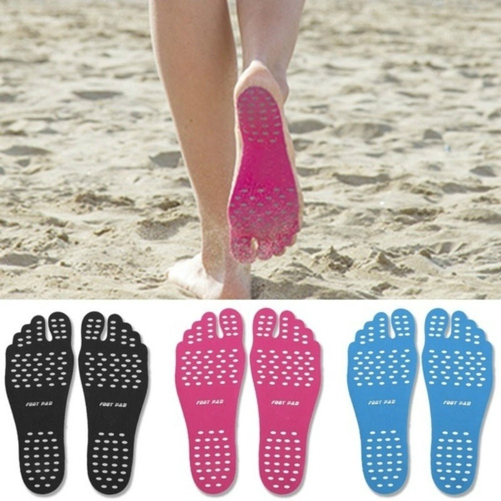 Hidden Single Use Beach Foot Pads - A Must Have For The Summer!