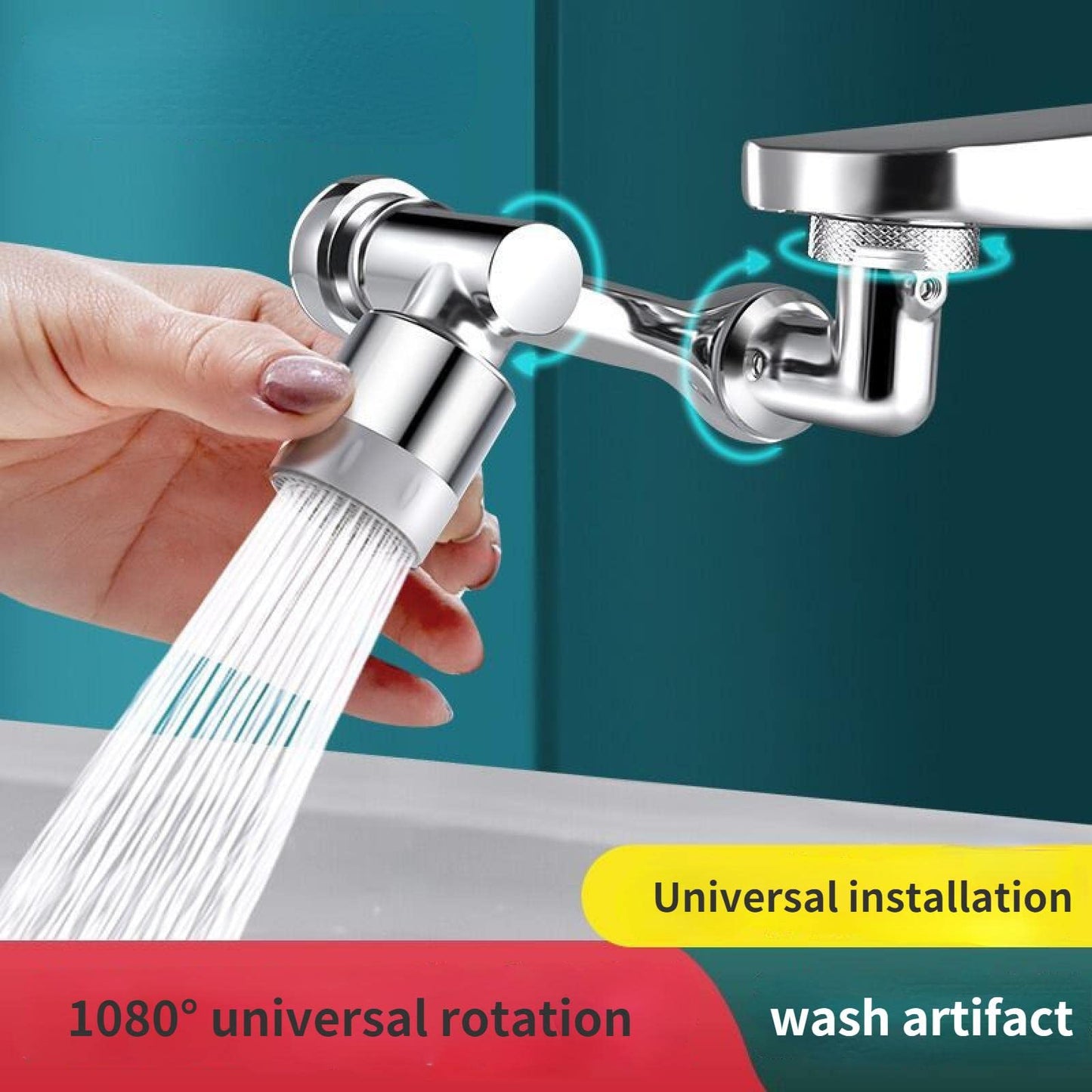 Multifunction Universal 1080 Swivel Faucet Extender