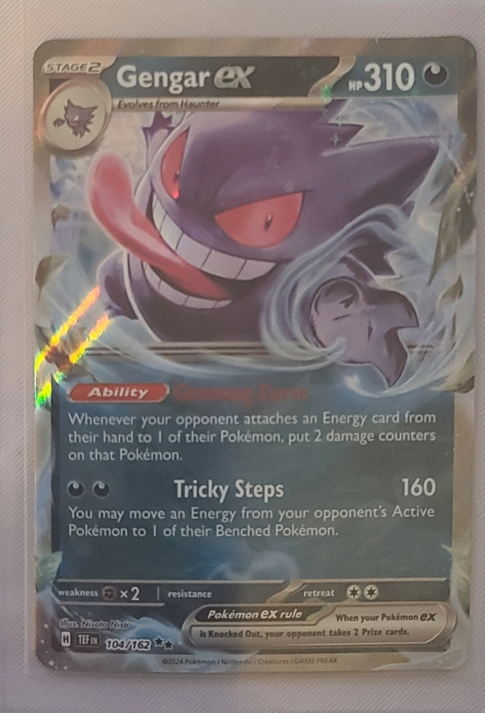 Gengar EX #104 - Rare and Shiny!