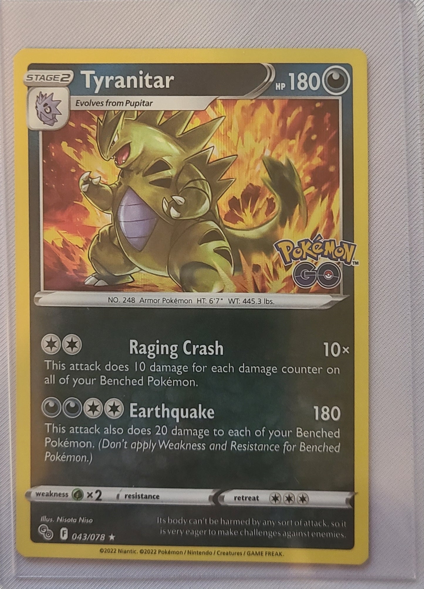 Tyranitar #43 - Holo