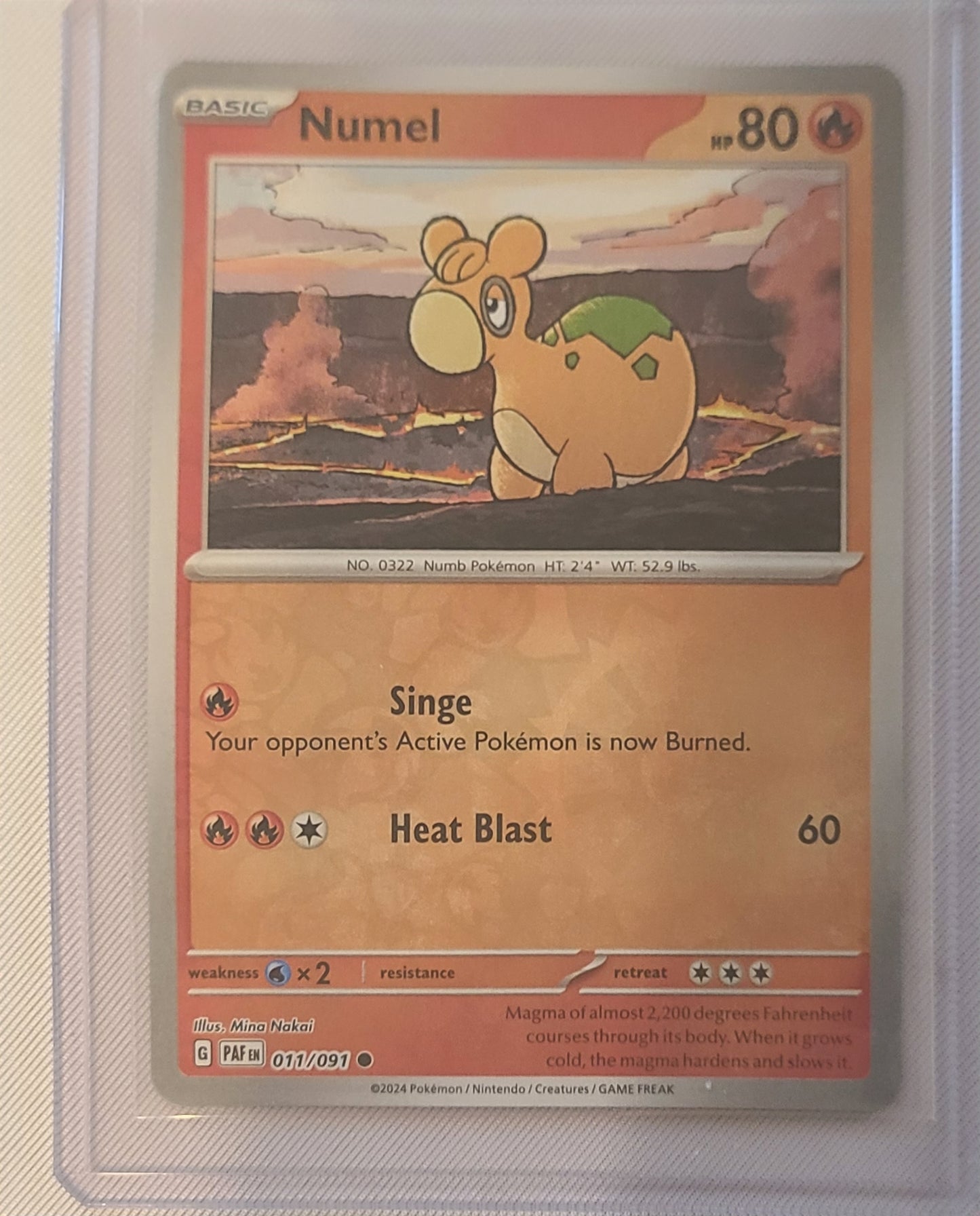 Numel #11 Reverse Holo