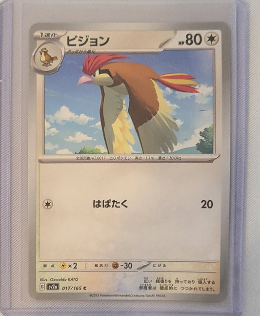 Pidgette #17 - Scarlet & Violet Japanese 151