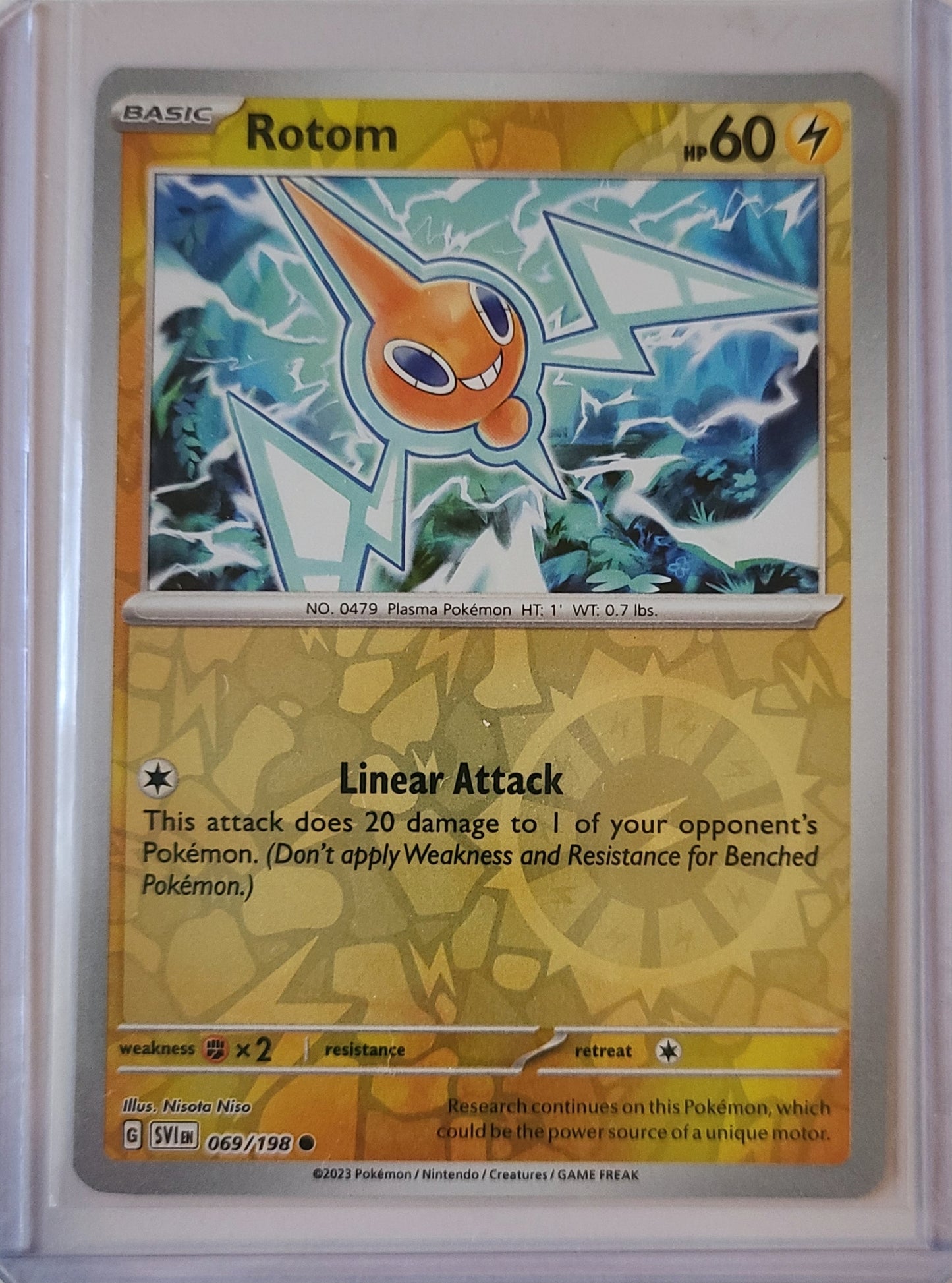 Rotom #69 Reverse Holo