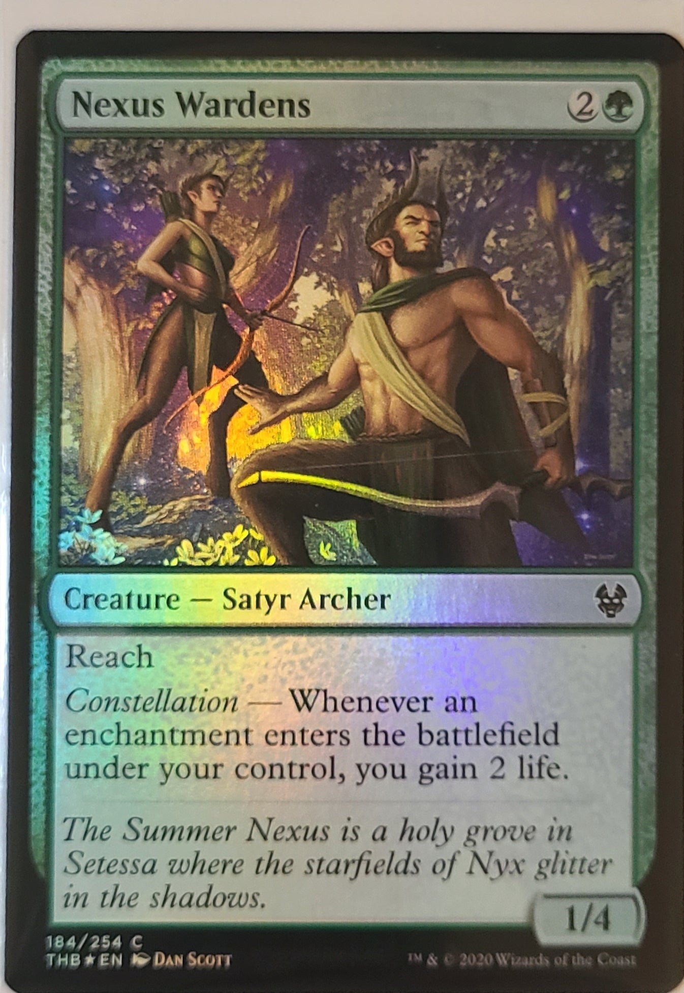 Nexus Wardens Foil- Magic Theros Beyond Death