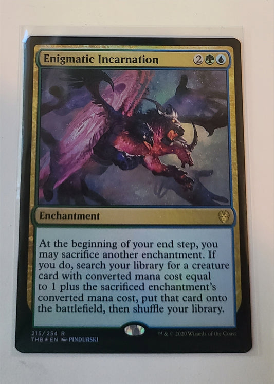 Enigmatic Incarnation #215 - Foil - Magic Theros Beyond Death