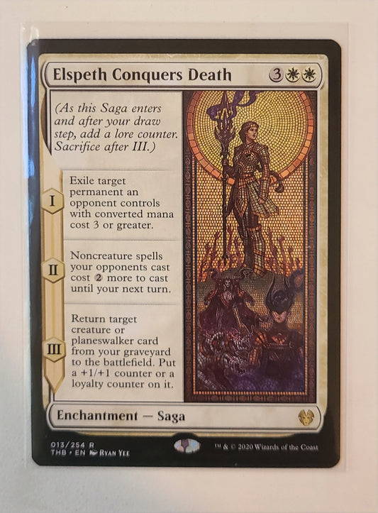 Elspeth Conquers Death - Magic Theros Beyond Death - Rare