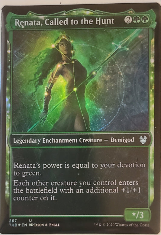 Renata Called to the Hunt #267 - Showcase Foil - Magic Theros Beyond Death