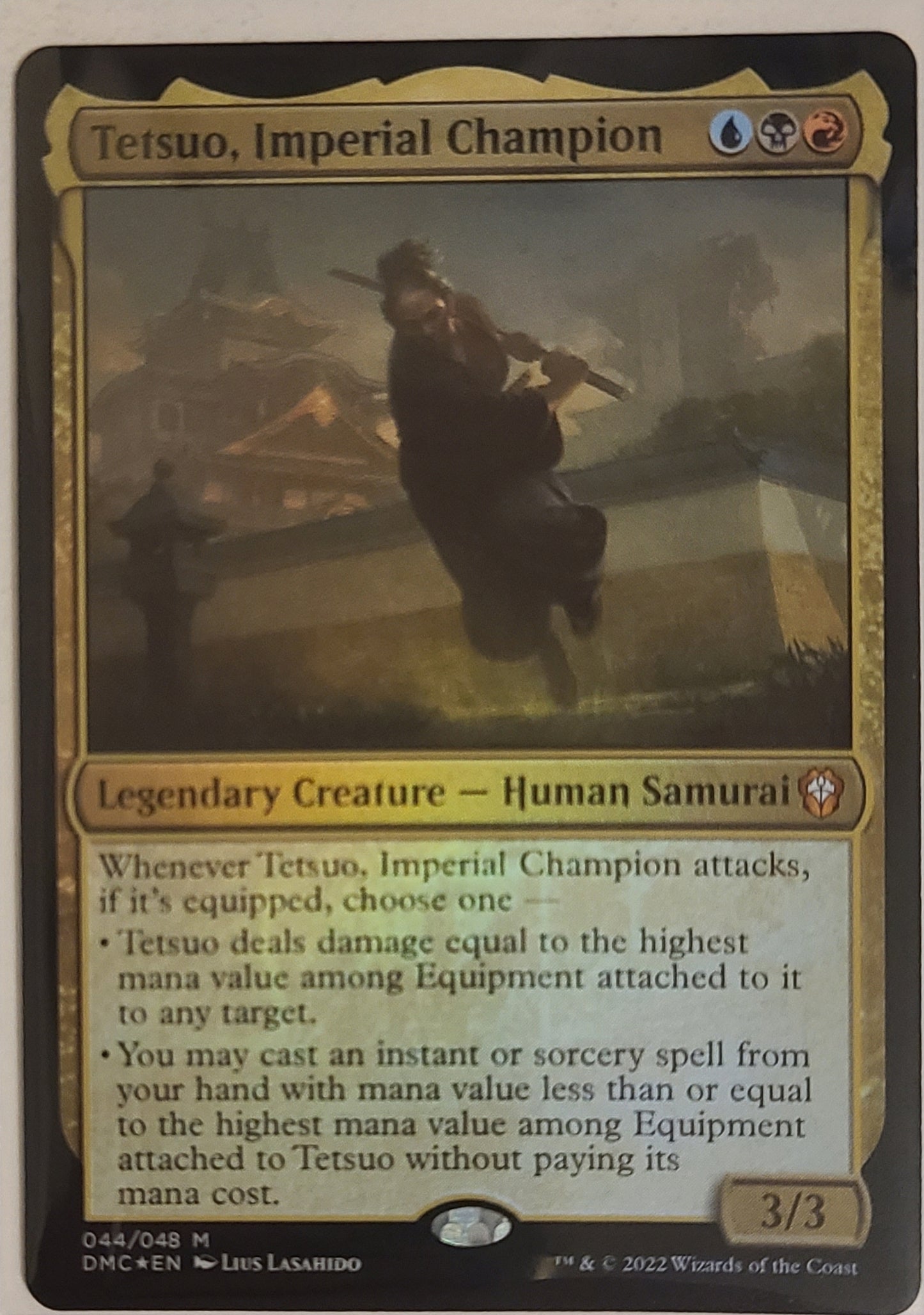 Tetsuo Imperial Champion - Foil - Dominaria United - Mythic!