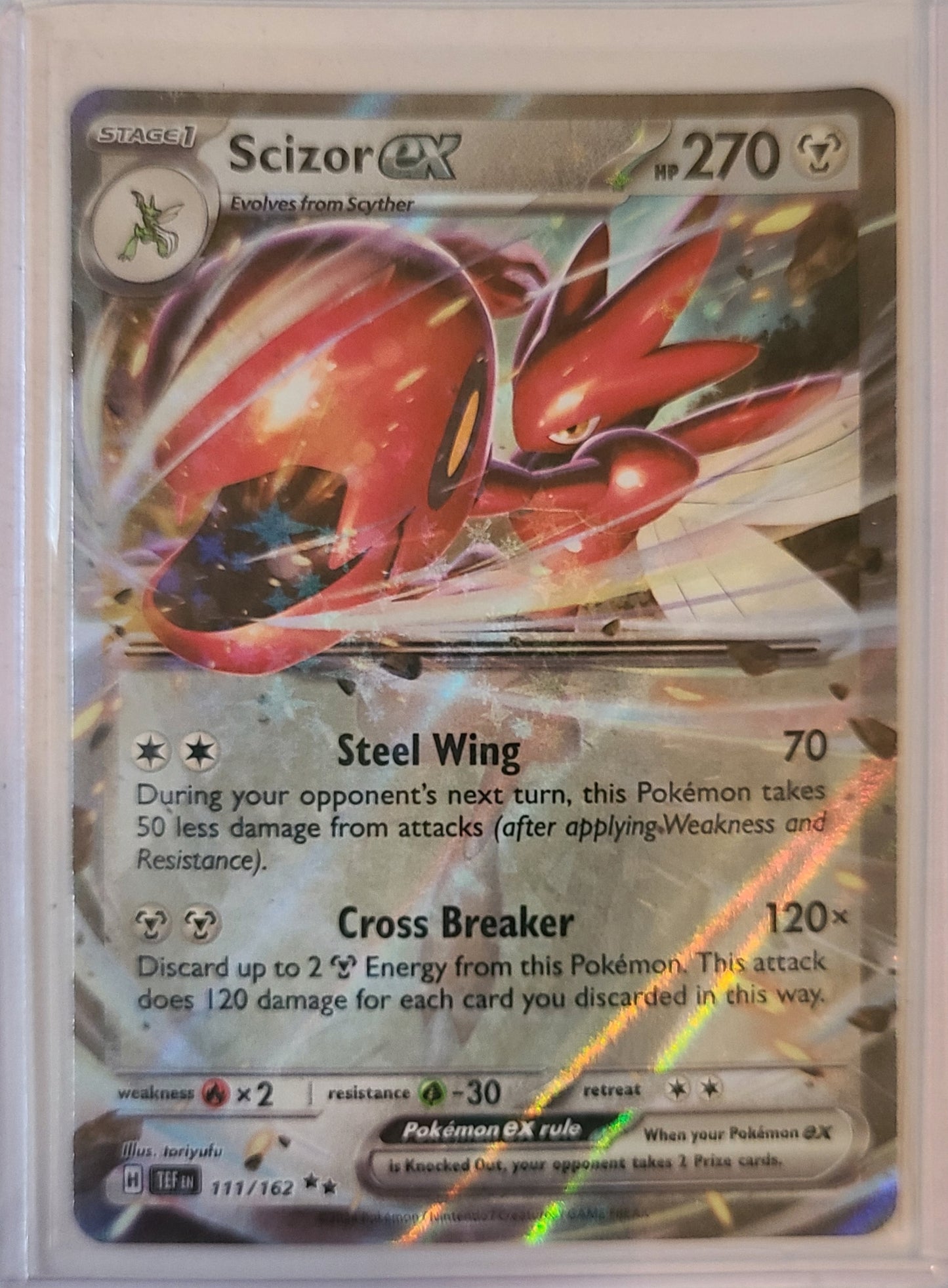 Scizor EX #111 - Temporal Forces