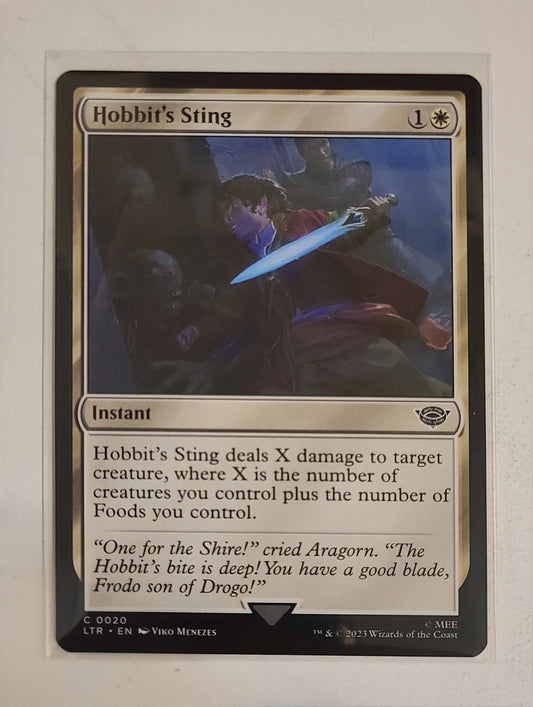 Hobbit's sting #20- Magic Lord of the Rings