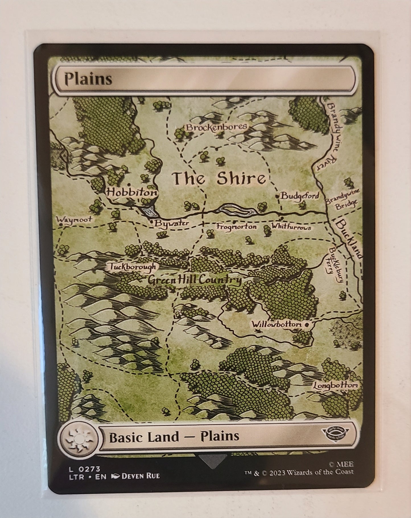 Plains #273 - Magic Lord of the Rings