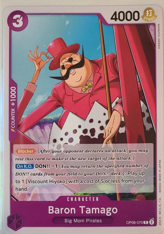 Baron Tamago - OP08-070 - One Piece Two Legends