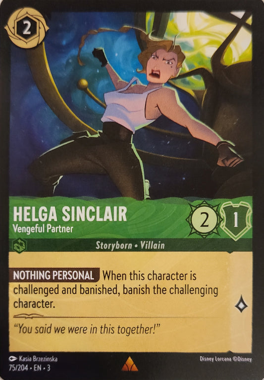 Helga Sinclair Vengeful Partner #75 - Into The Inklands - Rare