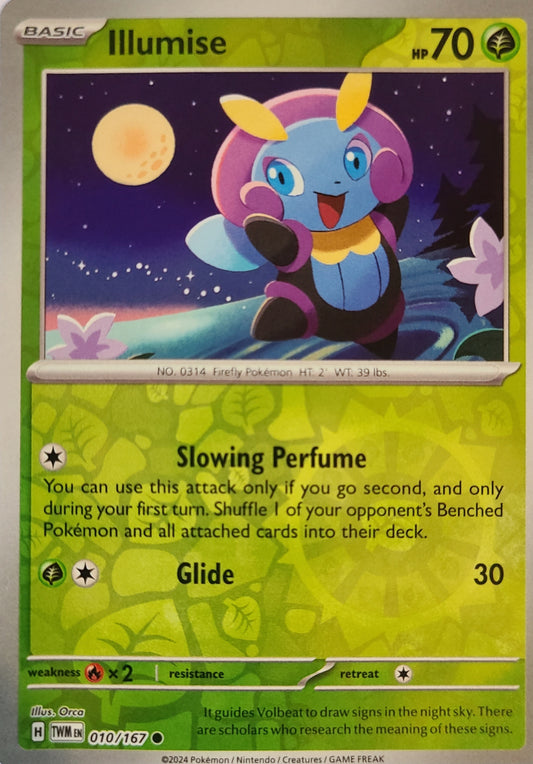 Illumise #10 - Reverse Holo - Twilight Masquerade