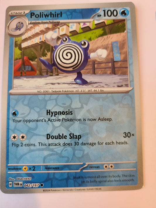 Poliwhirl #42 - Reverse Holo - Twilight Masquerade