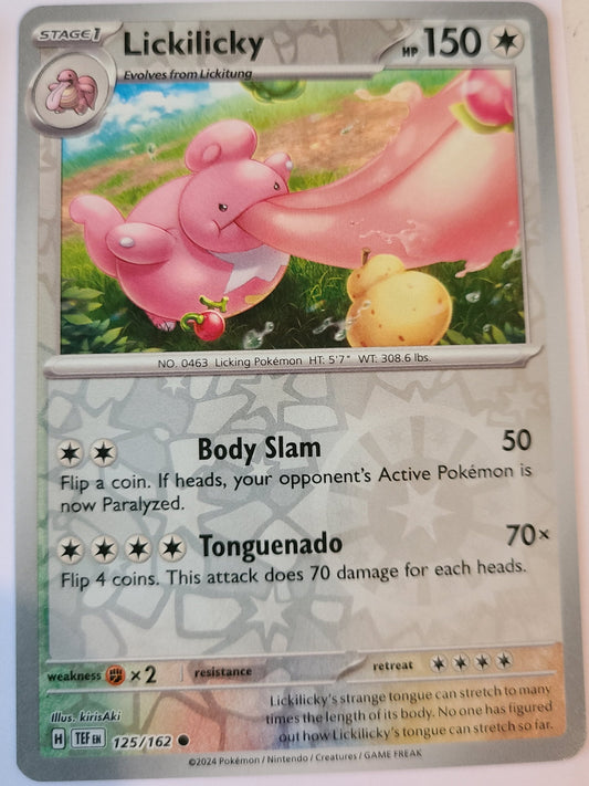 Lickilicky #125 - Reverse Holo - Temporal Forces