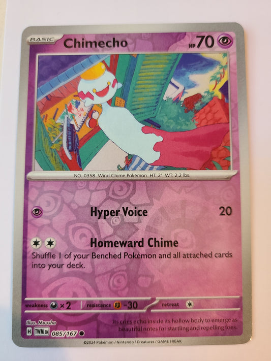 Chimecho #85 - Reverse Holo - Twilight Masquerade