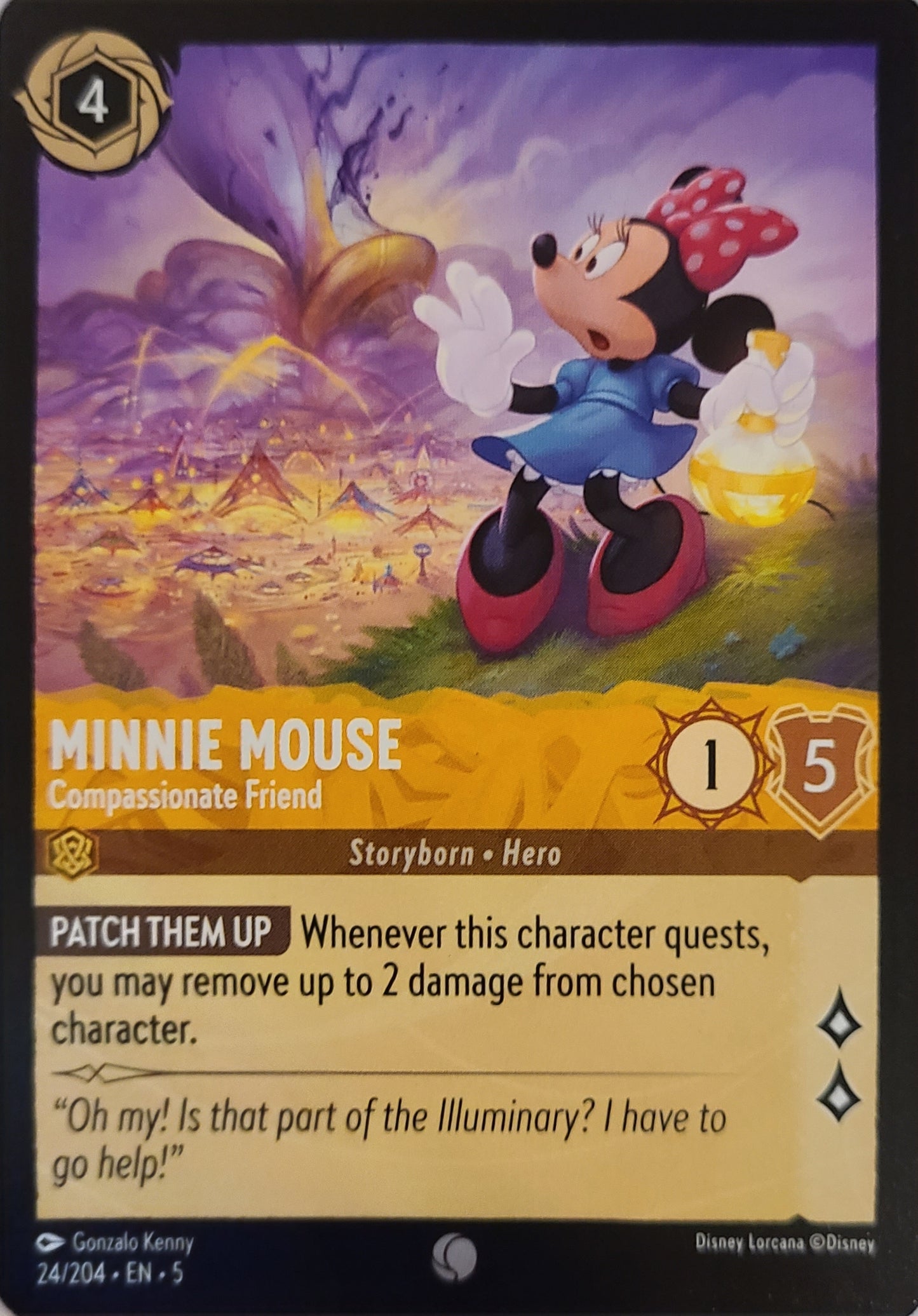 Minnie Mouse Compassionate Friend #24 - Shimmering Skies