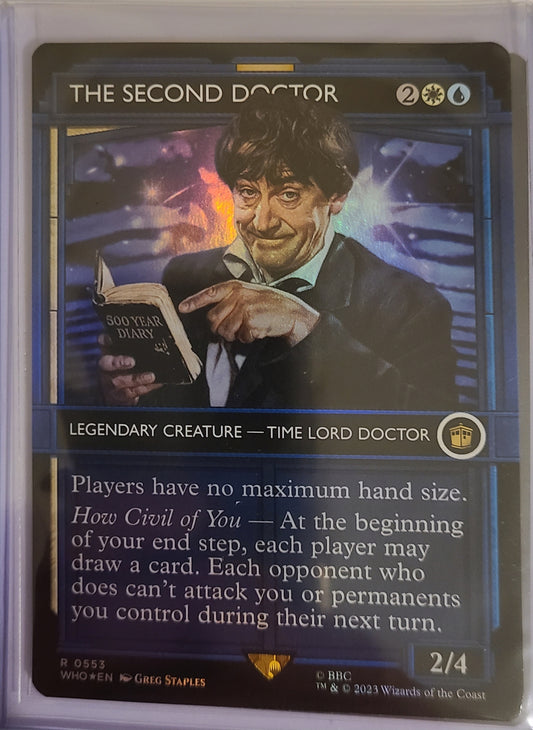 The Second Doctor #553 Showcase Foil - Magic Doctor Who - Rare