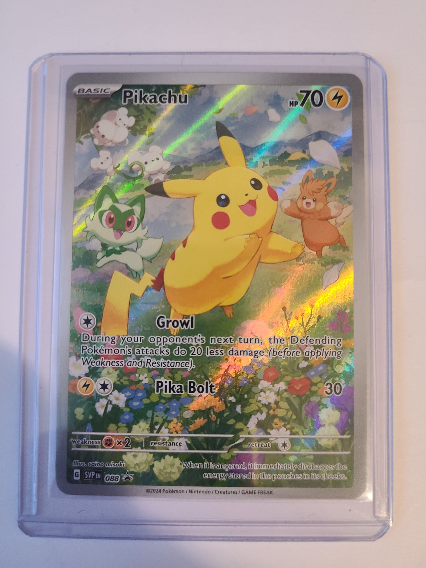 Pikachu #88 Black Star Promo