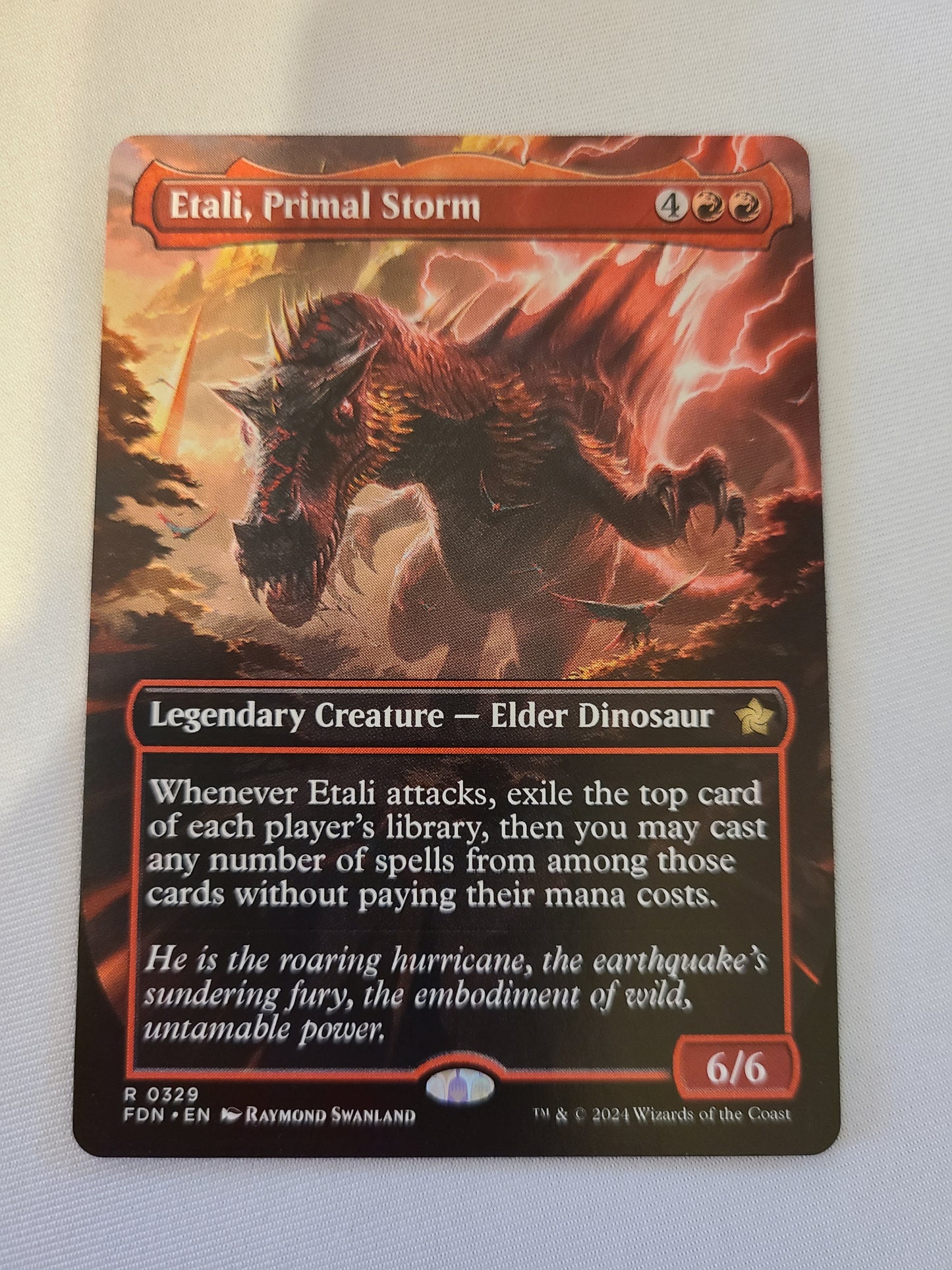 Etali Primal Storm #100(Borderless)  - MTG Foundations