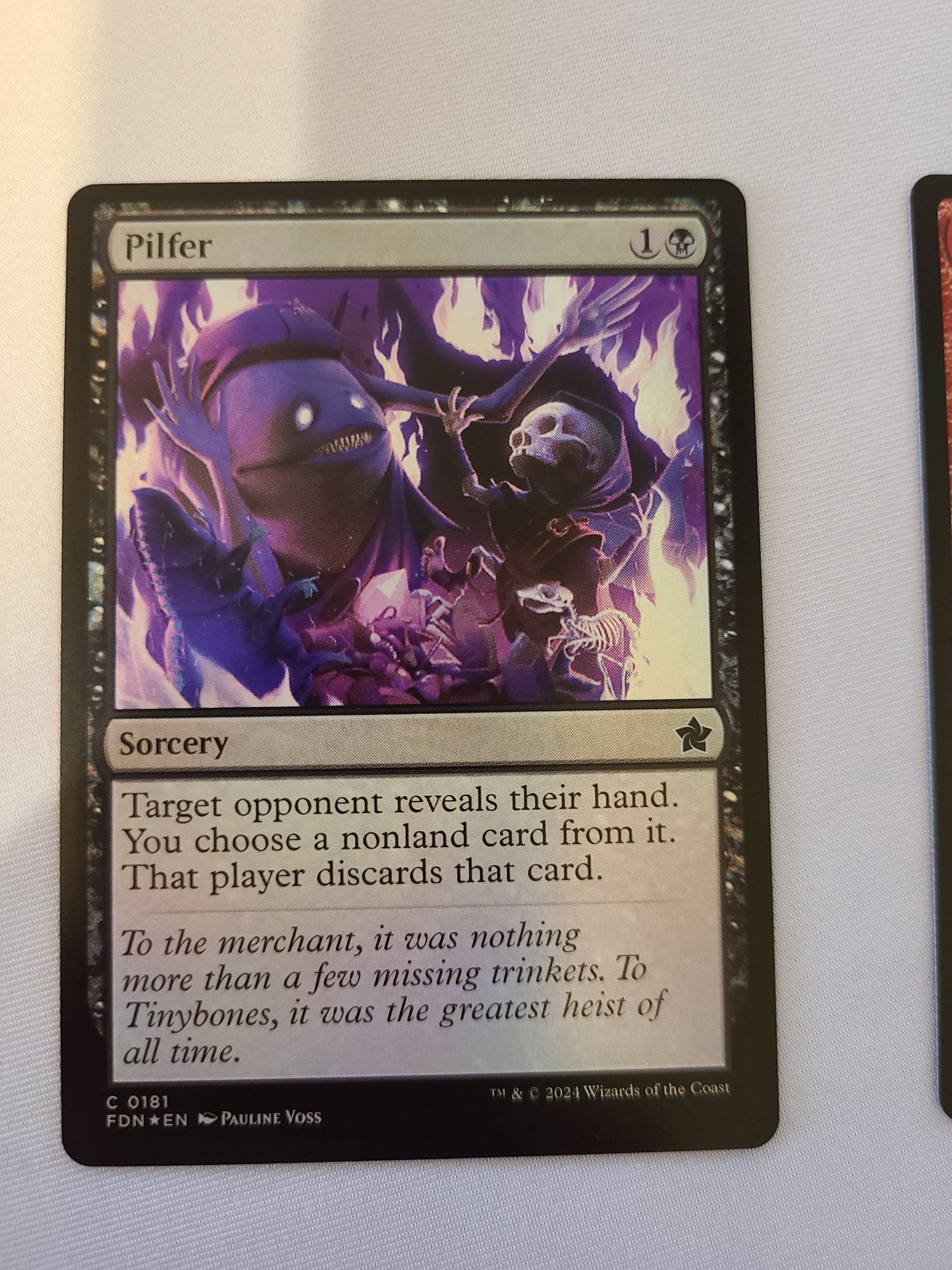 Pilfer #181 Foil - MTG Foundations