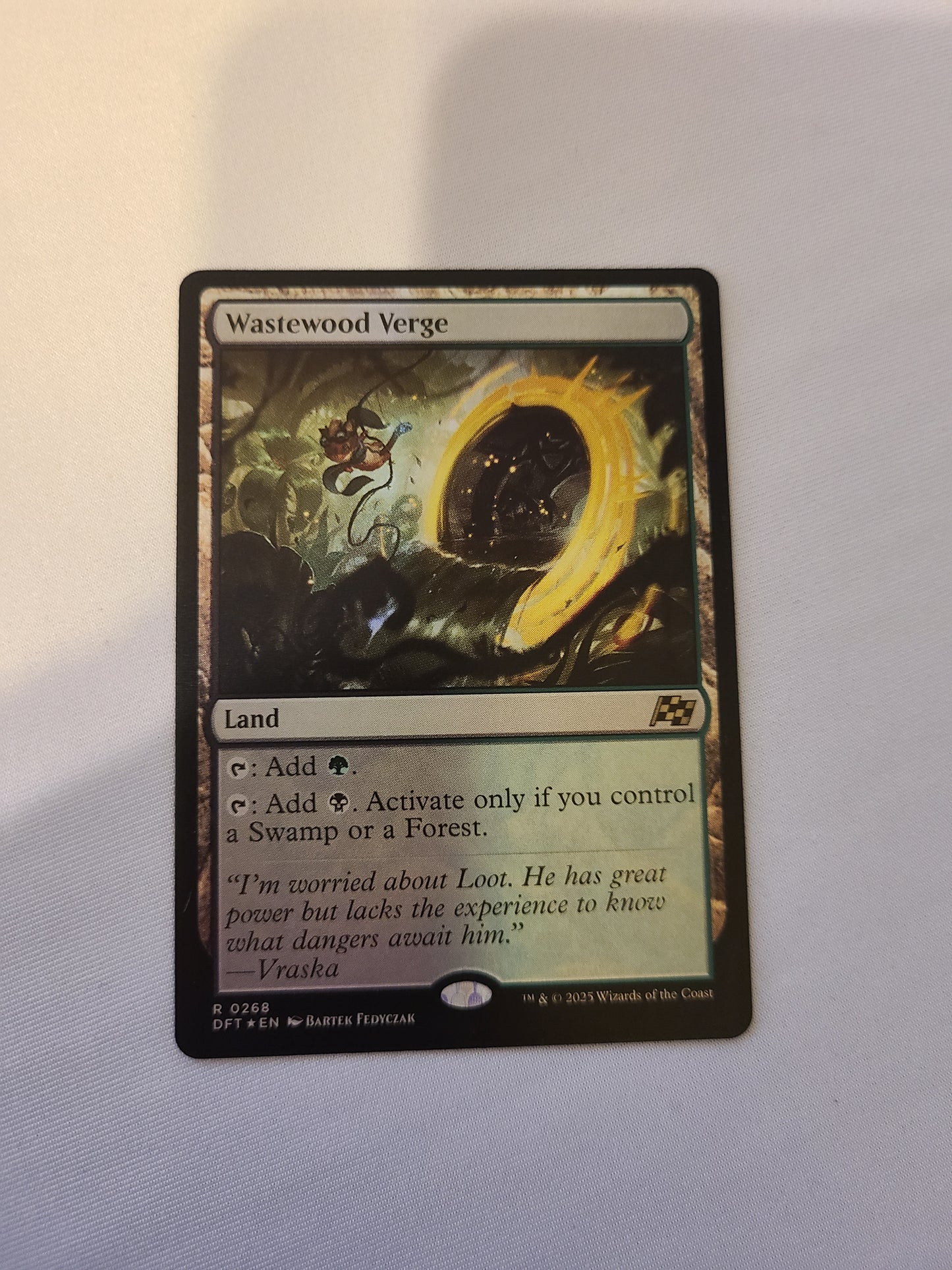 Wastewood Verge #268 Foil Aetherdrift