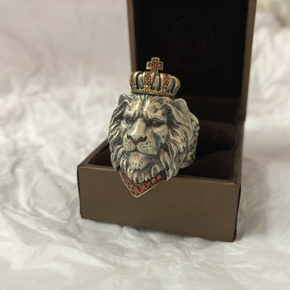 Vintage Style Lion Ring