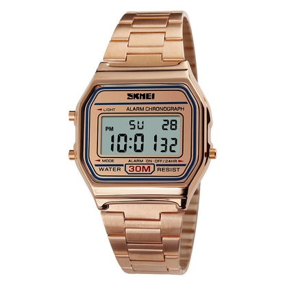 Men's Retro Style Digital Watch