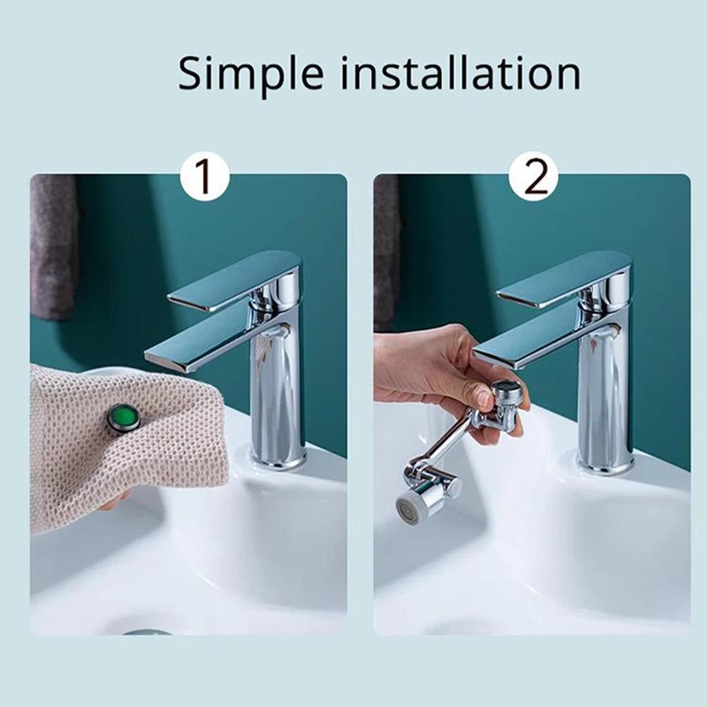 Multifunction Universal 1080 Swivel Faucet Extender