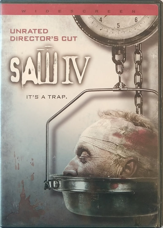 Saw IV - Unrated Directors Cut Widescreen DVD
