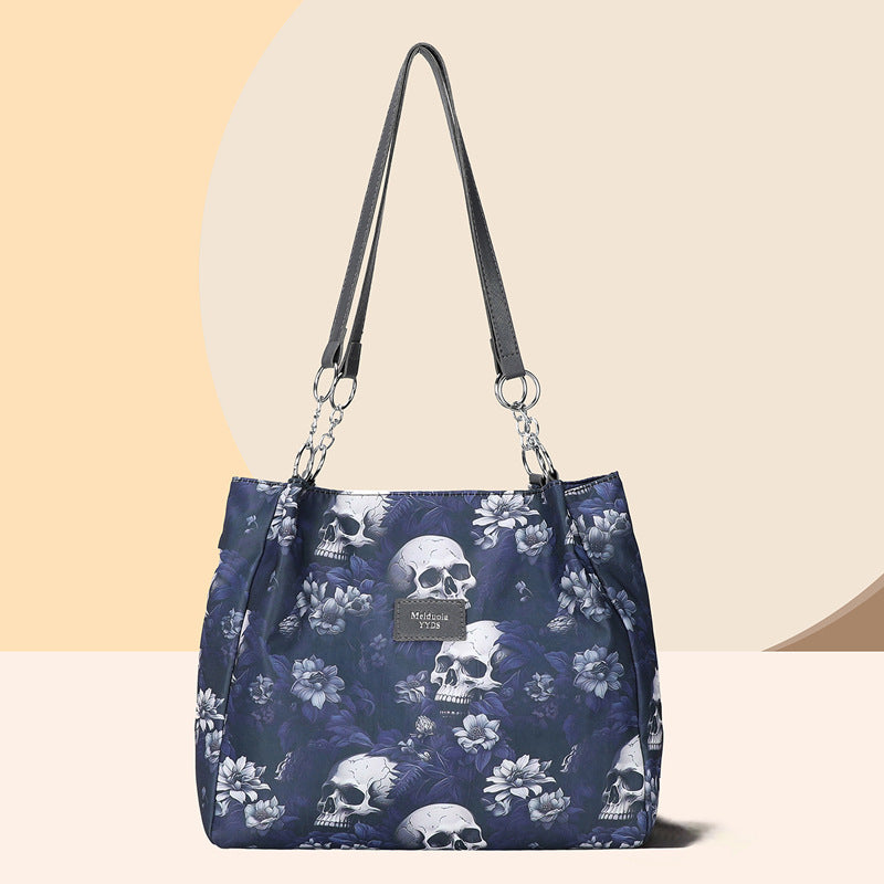 Tropical Skull Shoulder Bag