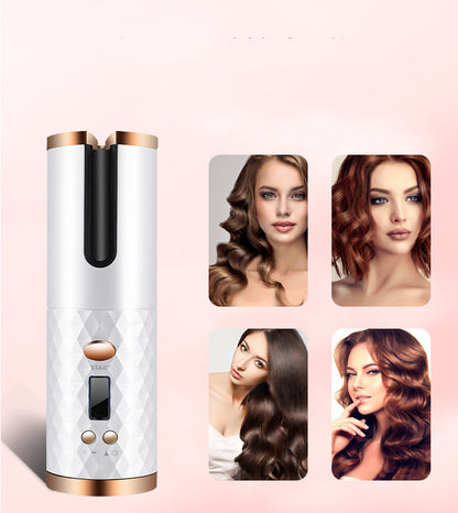 Rechargeable Automatic Hair Curler - Beautiful Curls with Almost No Effort!