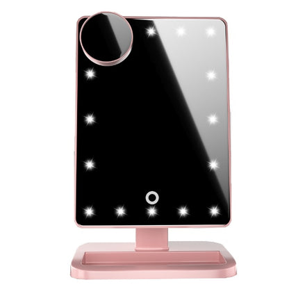 Magnifying Make Up Mirror with Built-In Bluetooth Speaker!