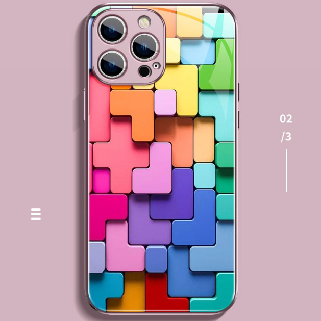 Color Blocks iPhone Case - Available For Multiple iPhone Models