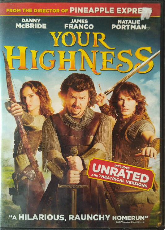 Your Highness DVD